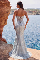Aurora Strapless Corset Mermaid Gown