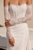 Eleanor Lace Corset Mermaid Wedding Dress