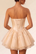 Primrose Ballet-Inspired Corset Mini Dress