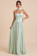 Seraphina Strapless Corset Bridesmaid Dress