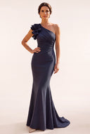 Ophelia One-Shoulder Mermaid Mother of the Bride Gown