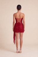 Cleopatra Sequin Corset Mini Dress