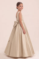 Liora Satin 3D Butterflies Flower Girl Dress