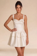 Annabelle Satin Bow Mini Birthday Dress
