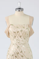 Valentina Off-Shoulder Botanical Beaded Mother of the Bride Gown