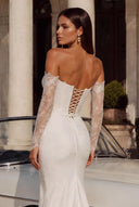 Eleanor Lace Corset Mermaid Wedding Dress