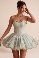 Primrose Strapless Corset Tutu Mini Dress