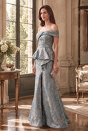 Valeria Jacquard Formal Dress For Mother Of The Bride