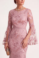 Rosalind Floral Lace Mermaid Mother of the Bride Gown