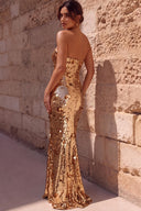 Aurora Strapless Sequin Mermaid Gown