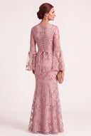 Rosalind Floral Lace Mermaid Mother of the Bride Gown