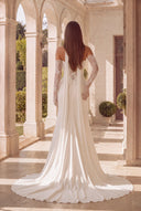 Elowen Strapless Draped Mermaid Wedding Dress