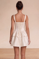 Annabelle Satin Bow Mini Birthday Dress