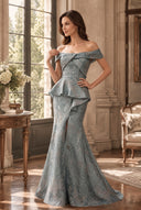 Valeria Jacquard Formal Dress For Mother Of The Bride