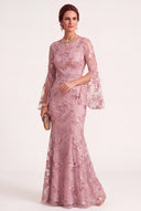 Rosalind Floral Lace Mermaid Mother of the Bride Gown