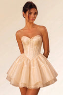 Primrose Ballet-Inspired Corset Mini Dress