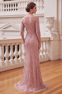 Rosalind Beaded Lace Mother of Bride Gown