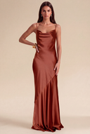 Lucinda Satin Slip Bridesmaid Dress