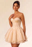 Primrose Ballet-Inspired Corset Mini Dress