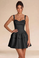Annabelle Satin Bow Mini Birthday Dress