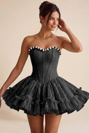 Primrose Strapless Corset Tutu Mini Dress