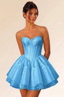 Primrose Ballet-Inspired Corset Mini Dress