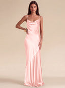 Lucinda Satin Slip Bridesmaid Dress