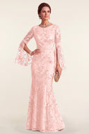 Rosalind Floral Lace Mermaid Mother of the Bride Gown