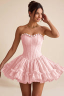 Primrose Strapless Corset Tutu Mini Dress