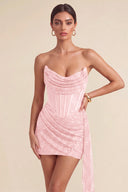 Cleopatra Sequin Corset Mini Dress