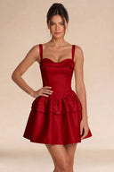 Annabelle Satin Bow Mini Birthday Dress