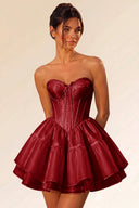 Primrose Ballet-Inspired Corset Mini Dress