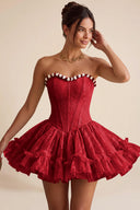 Primrose Strapless Corset Tutu Mini Dress