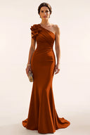 Ophelia One-Shoulder Mermaid Mother of the Bride Gown