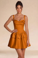 Annabelle Satin Bow Mini Birthday Dress