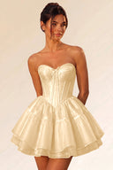 Primrose Ballet-Inspired Corset Mini Dress