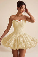 Primrose Strapless Corset Tutu Mini Dress