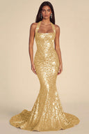 Seraphina Sequin Mermaid Evening Gown