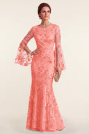 Rosalind Floral Lace Mermaid Mother of the Bride Gown