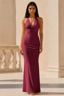 Lucinda Halter Maxi Bridesmaid Dress