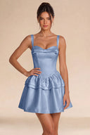 Annabelle Satin Bow Mini Birthday Dress
