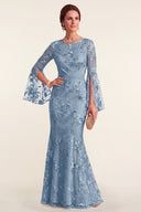 Rosalind Floral Lace Mermaid Mother of the Bride Gown