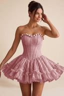 Primrose Strapless Corset Tutu Mini Dress