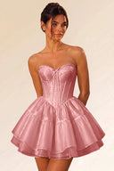 Primrose Ballet-Inspired Corset Mini Dress