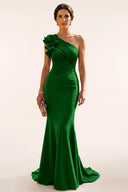 Ophelia One-Shoulder Mermaid Mother of the Bride Gown