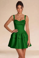 Annabelle Satin Bow Mini Birthday Dress