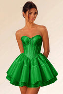 Primrose Ballet-Inspired Corset Mini Dress