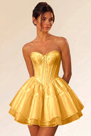 Primrose Ballet-Inspired Corset Mini Dress