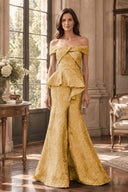Valeria Jacquard Formal Dress For Mother Of The Bride