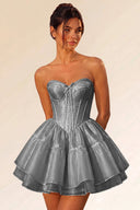 Primrose Ballet-Inspired Corset Mini Dress